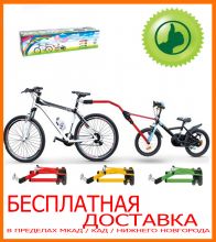 Прицепное устройство детского велосипеда к взрослому Peruzzo TRAIL ANGEL (Тандемная велоштанга) в сборе